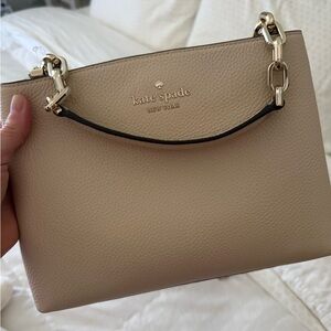 Kate Spade Tan Leather Shoulder Bag